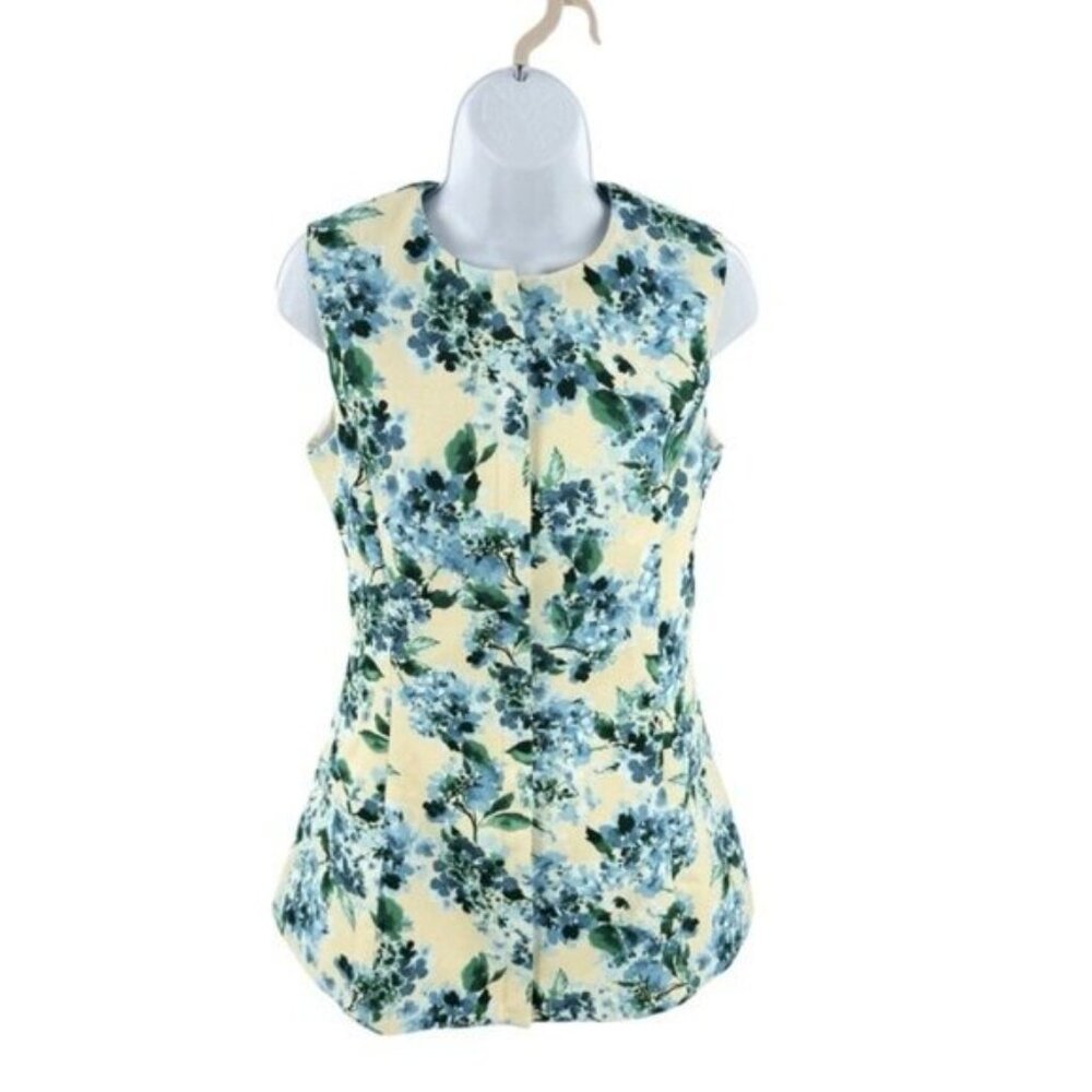 Tuckernuck | NEW Water's Edge Hydrangea Rhoda Tunic Top Size 10 - Picture 5 of 8